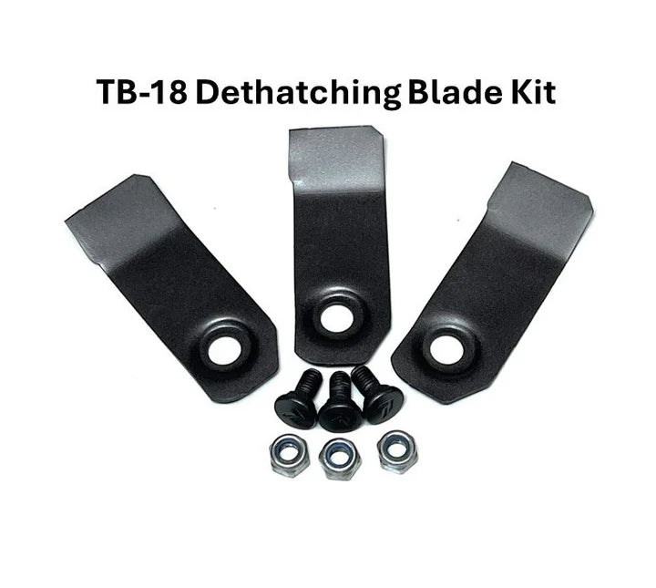 Rolux TB-18 Dethatching Blade Kit with Bolts and Nuts