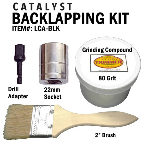 California Trimmer Catalyst Standard Backlapping Kit