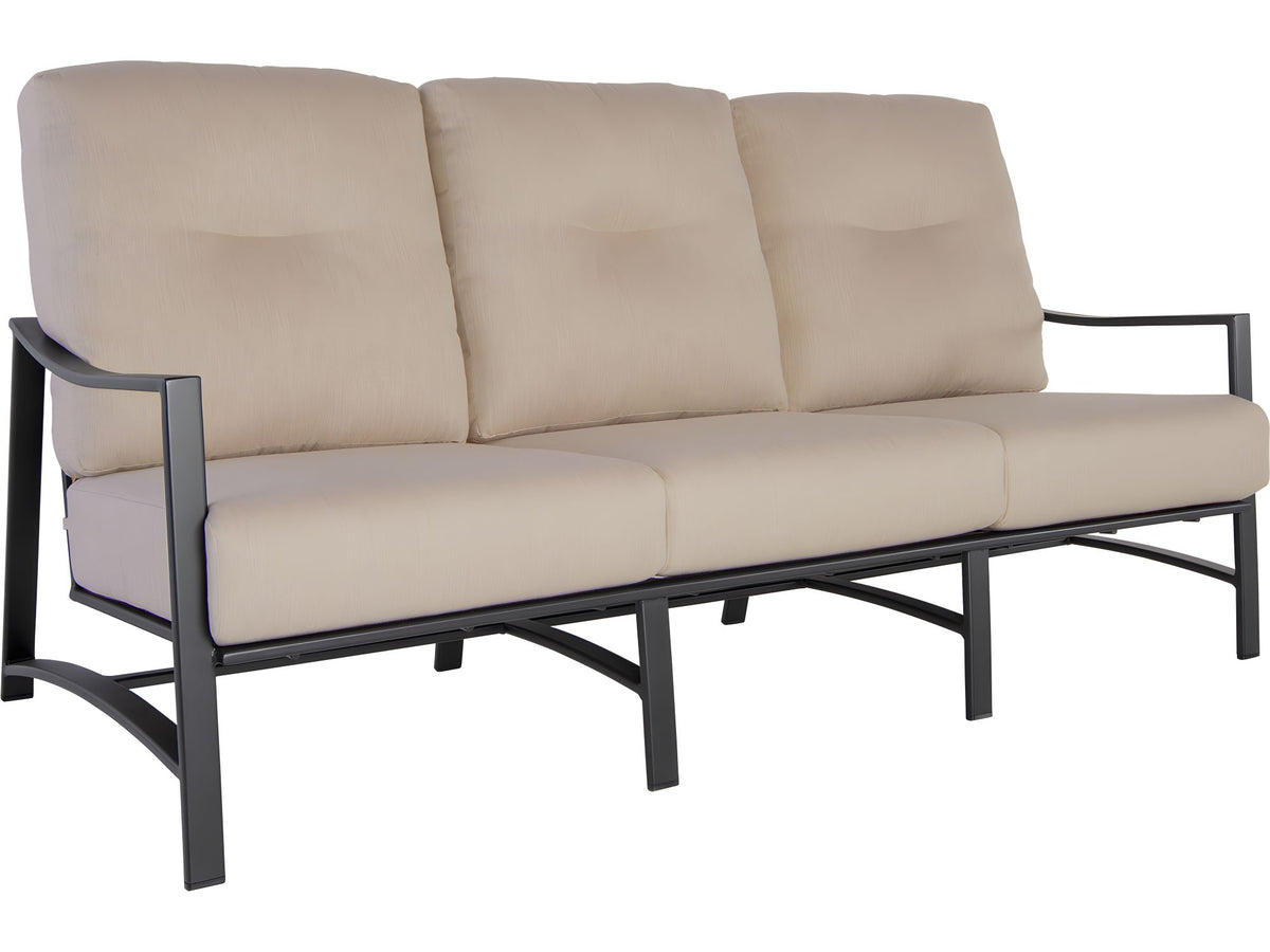 OW Lee Avana Wrought Aluminum Cushion Sofa