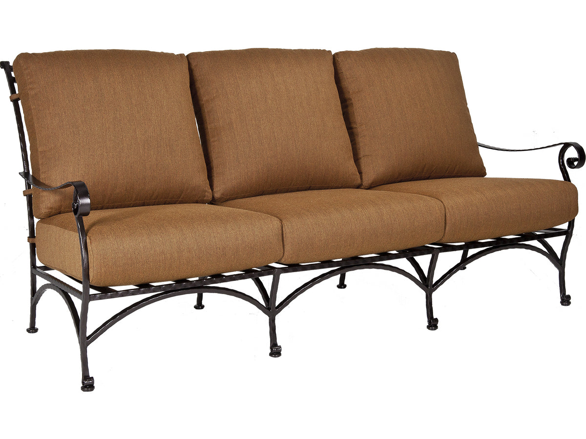 OW Lee San Cristobal Wrought Iron Cushion Sofa