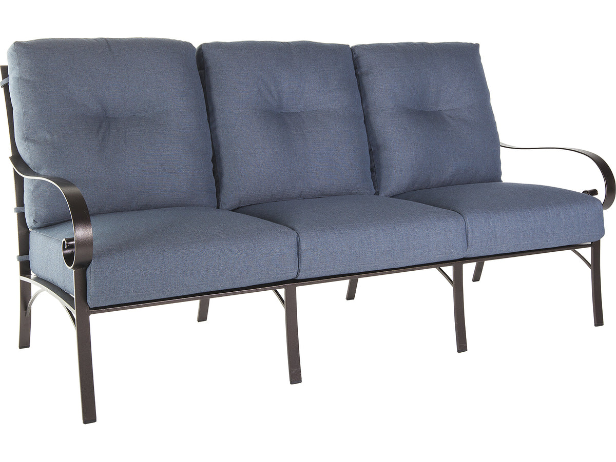 OW Lee Pasadera Wrought Iron and Steel Sofa