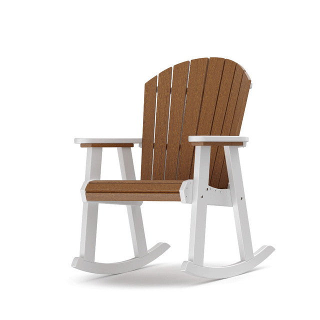 Daybreak Outdoor HDPE Fanback Rocker