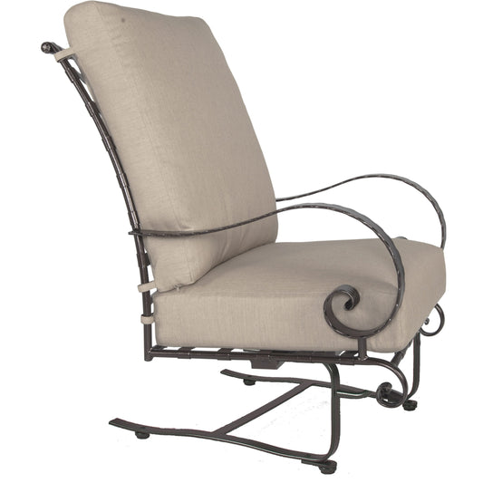 OW Lee Classico High Back Spring Base Lounge Chair