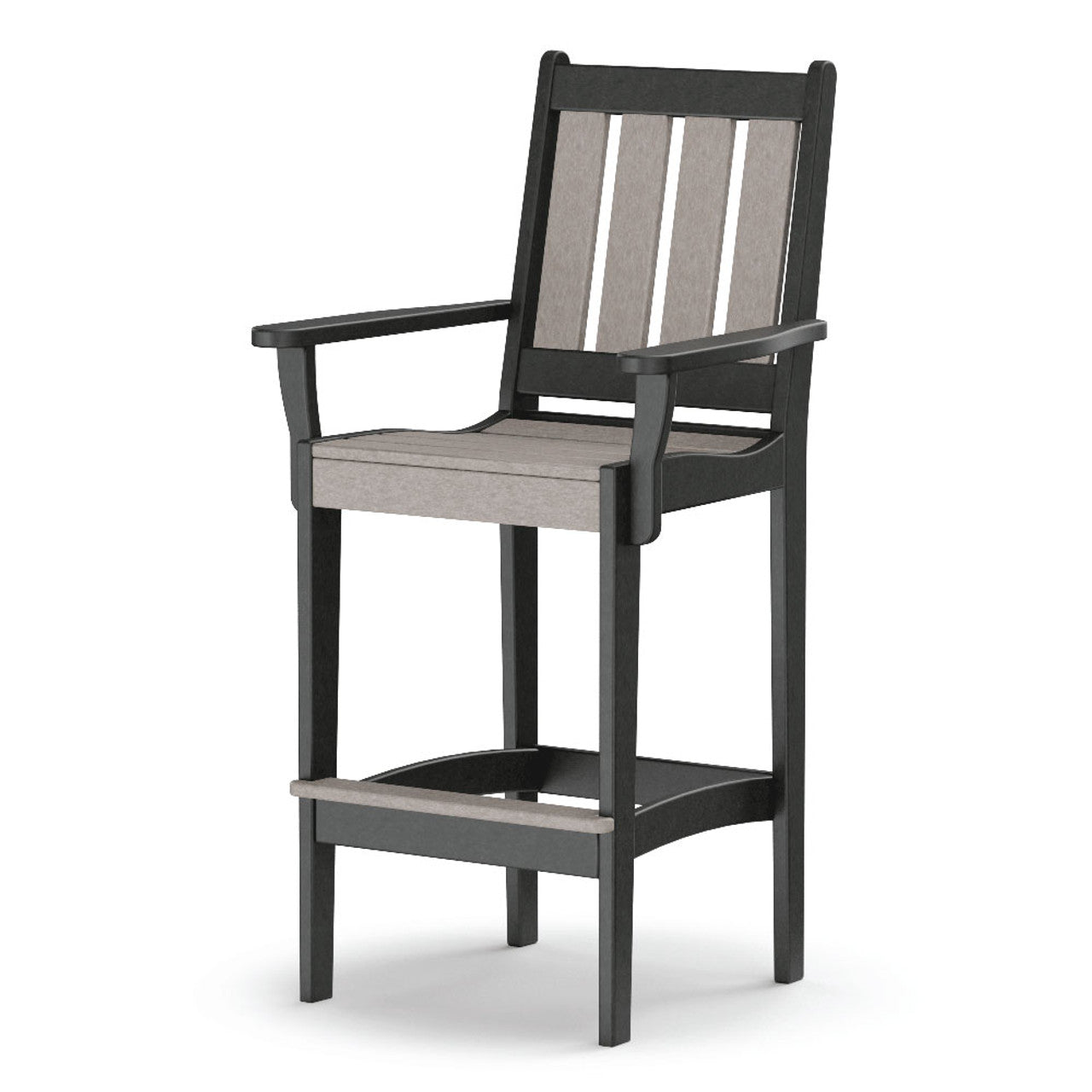 Daybreak Outdoor HDPE Leesport Bar Arm Chair