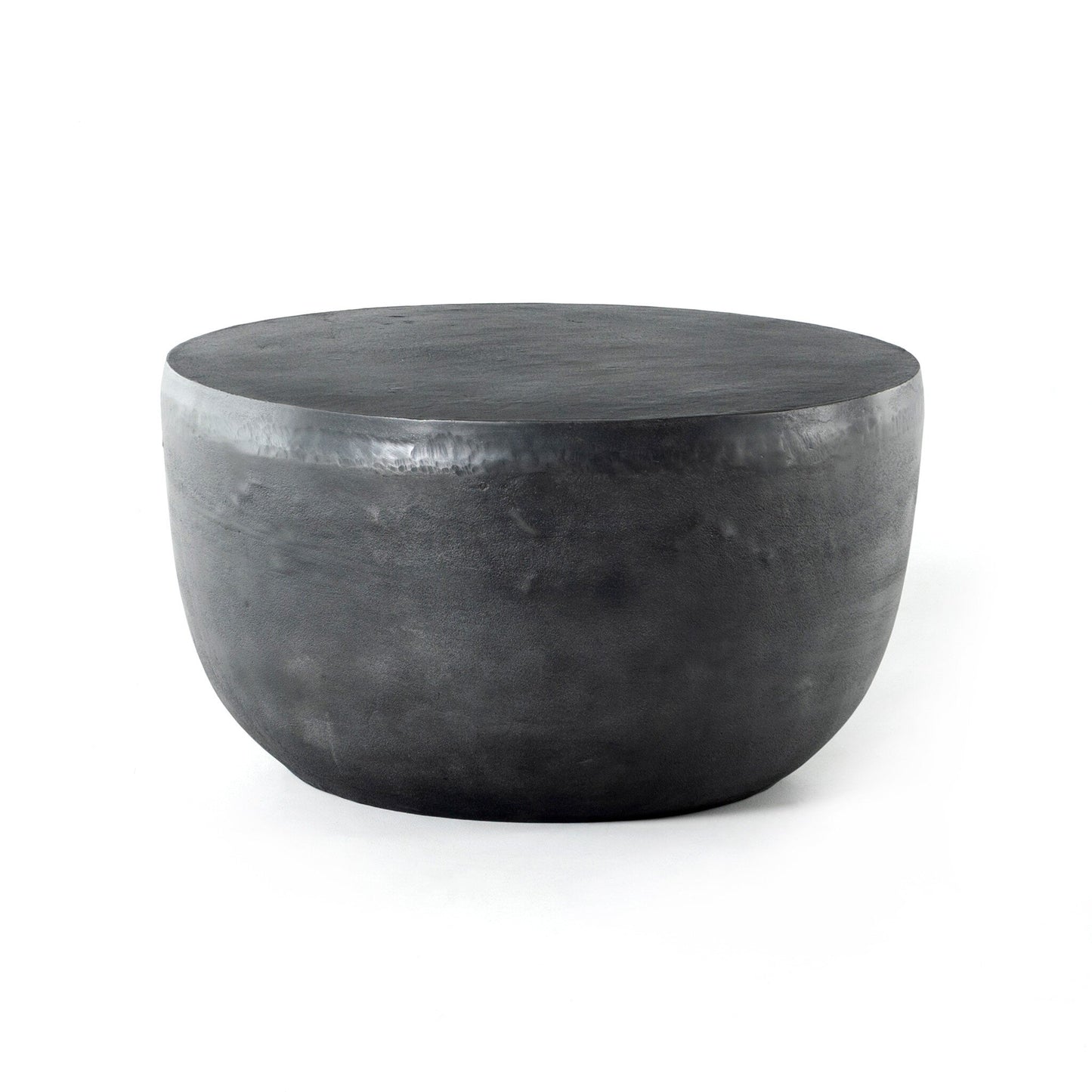 Four Hands 101705-005 Basil Outdoor End Table - Aged Grey
