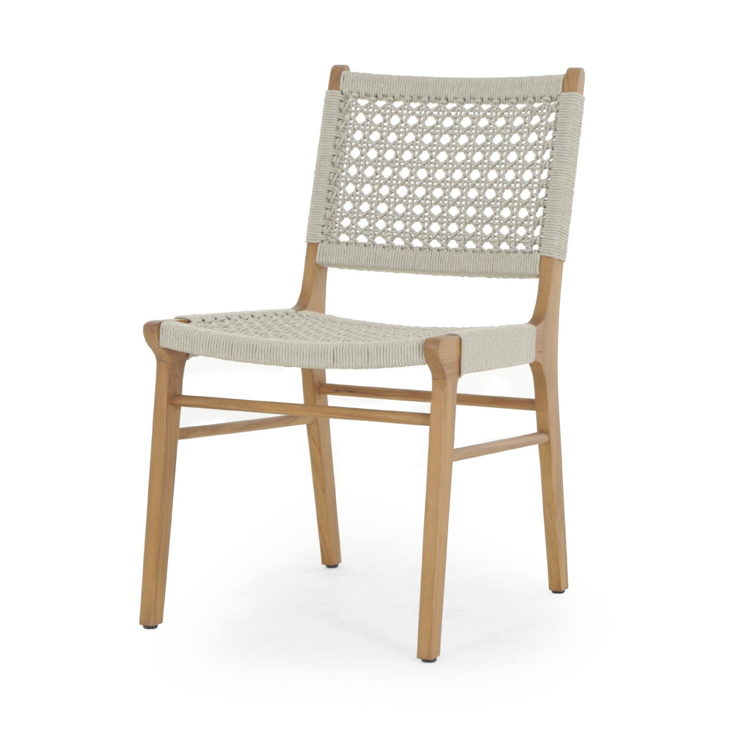 Four Hands 106976-005 Delmar Outdoor Dining Chair - Natural Teak-FSC