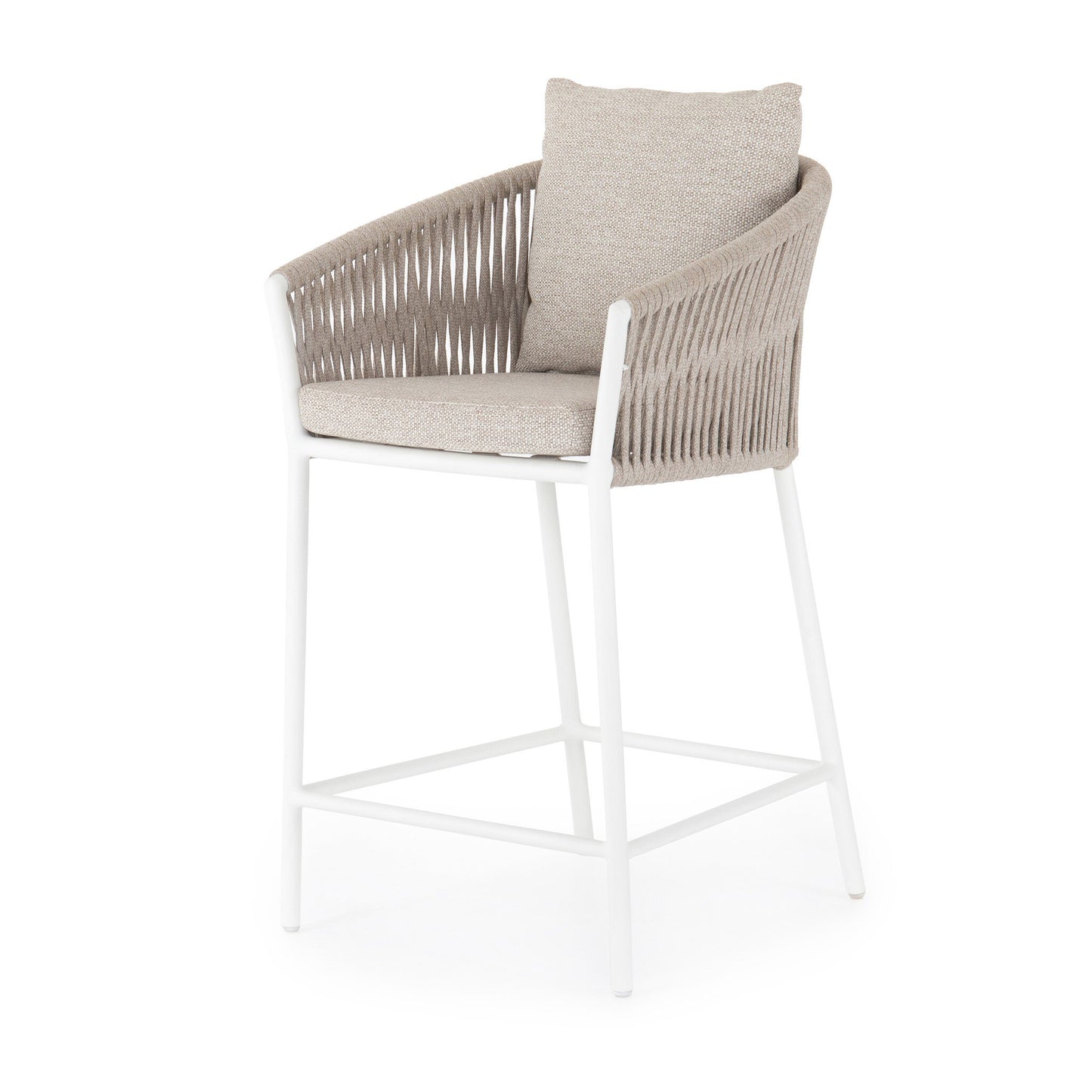 Four Hands 107039-004 Porto Outdoor Bar & Counter Stool - Faye Sand