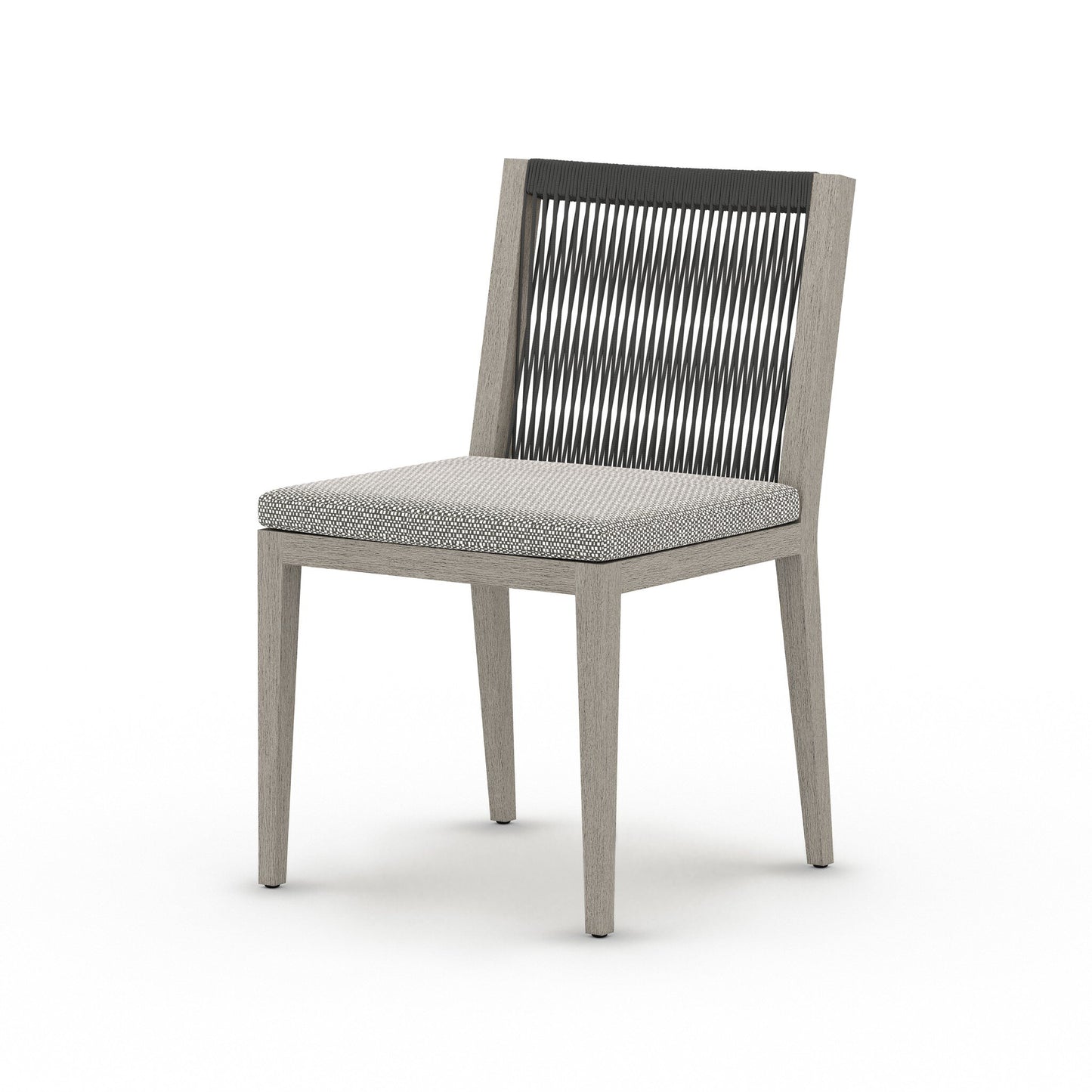 Four Hands 223161-002 Sherwood Outdoor Dining Chair, Weathered Grey - Faye Ash