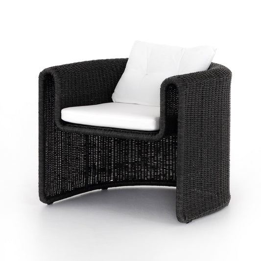 Four Hands 224749-002 Tucson Woven Outdoor Chair - Stinson White