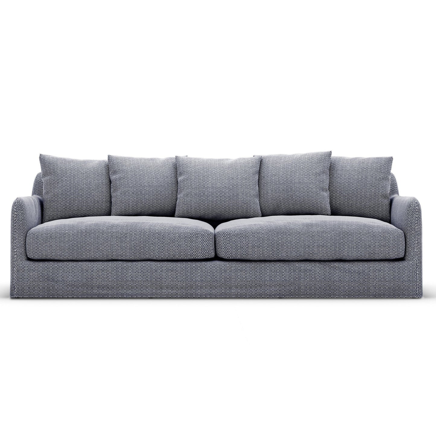Four Hands 225073-003 Dade Outdoor Slipcover Sofa - Faye Navy
