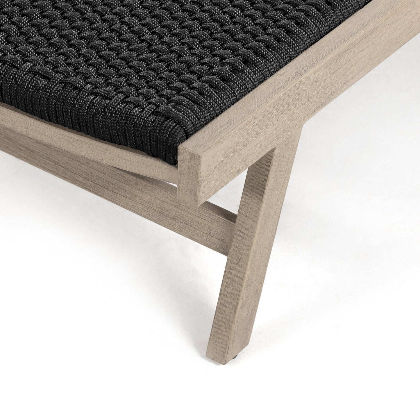 Four Hands 226919-002 Delano Outdoor Chaise - Weathered Grey-FSC