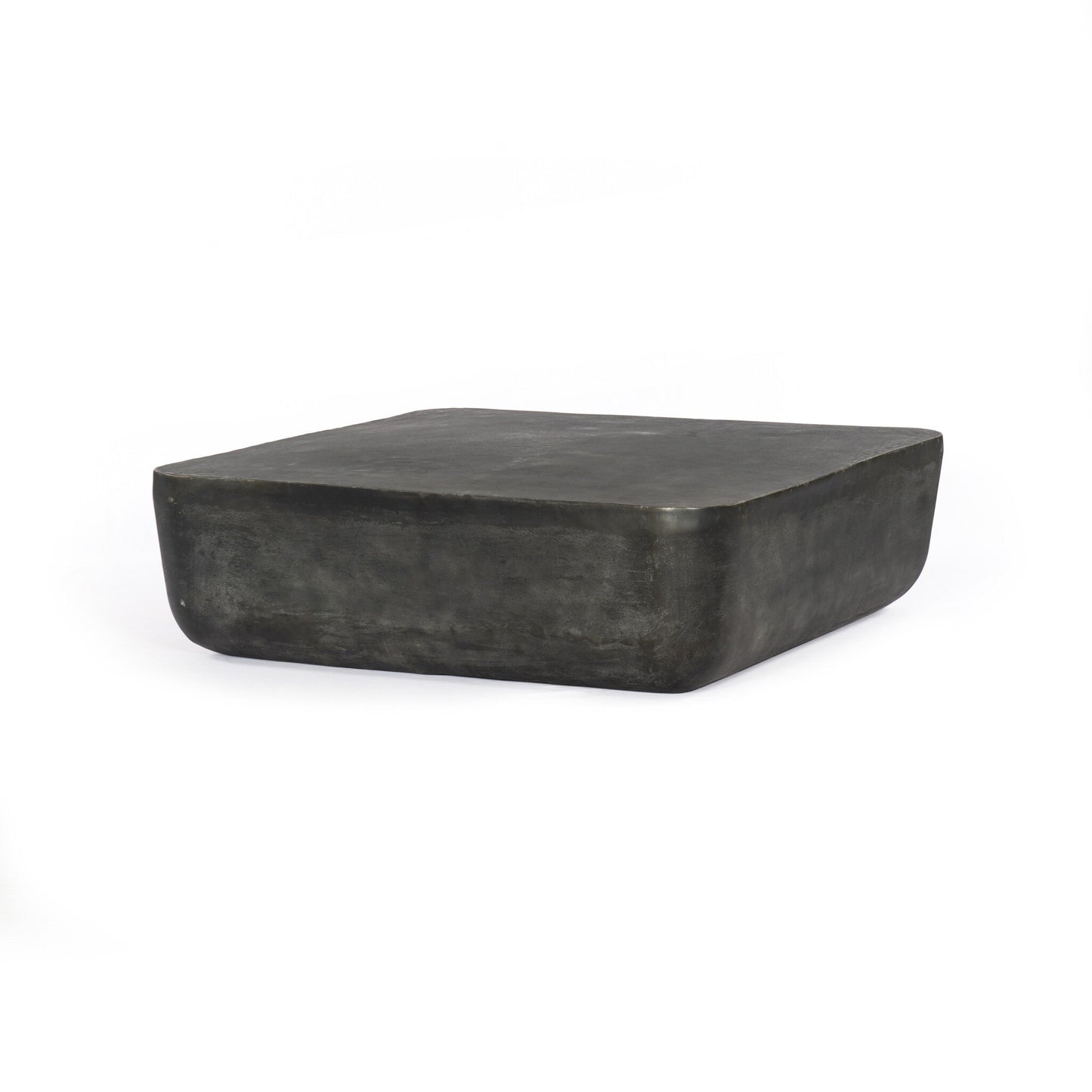 Four Hands 232614-001 Basil Square Outdoor Coffee Table - Aged Grey