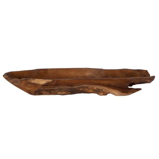 Uttermost 17085 Teak Leaf Bowl