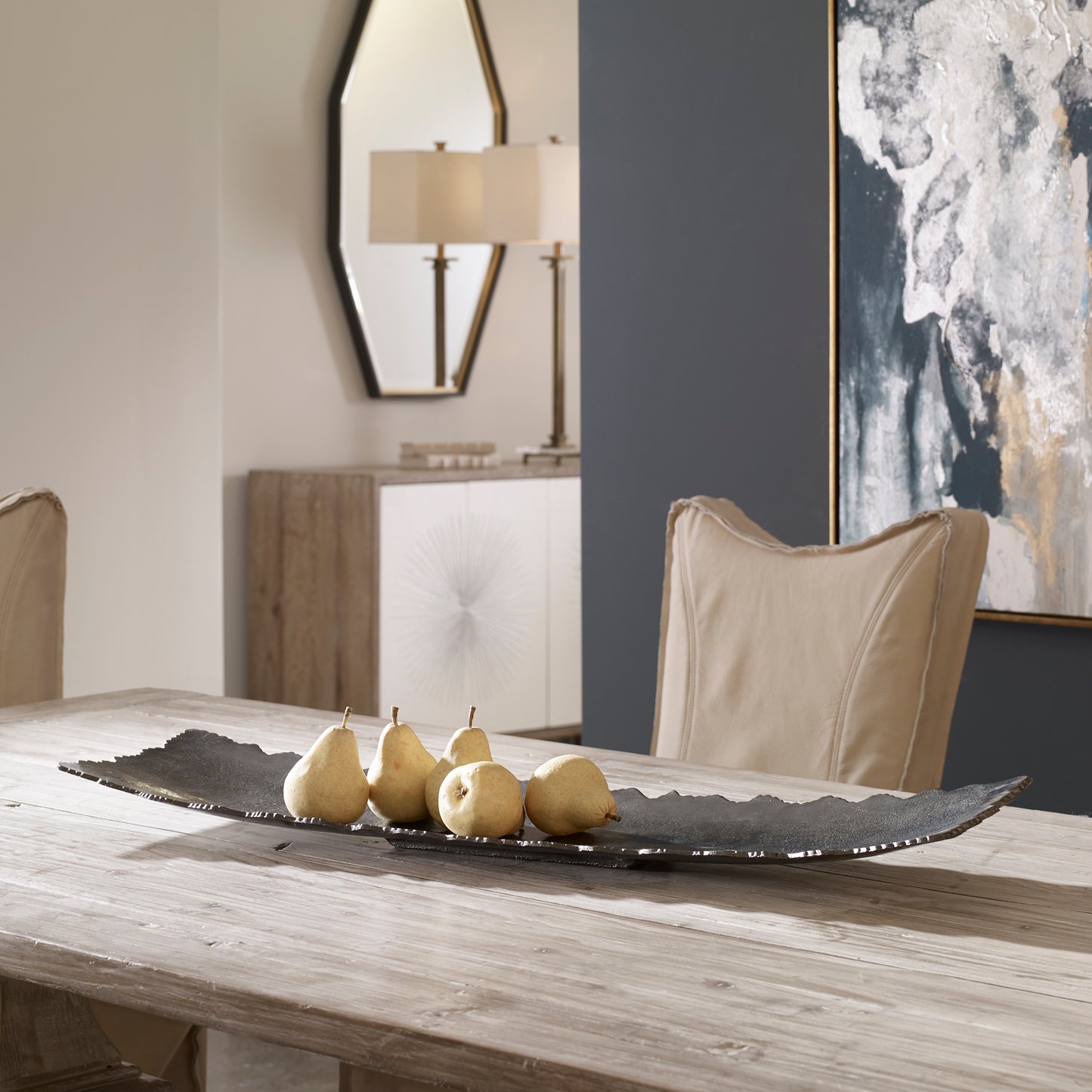 Uttermost 20074 Camilla Dark Nickel Tray
