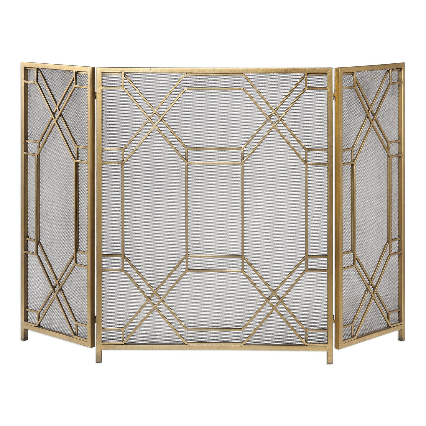 Uttermost 18707 Rosen Gold Fireplace Screen