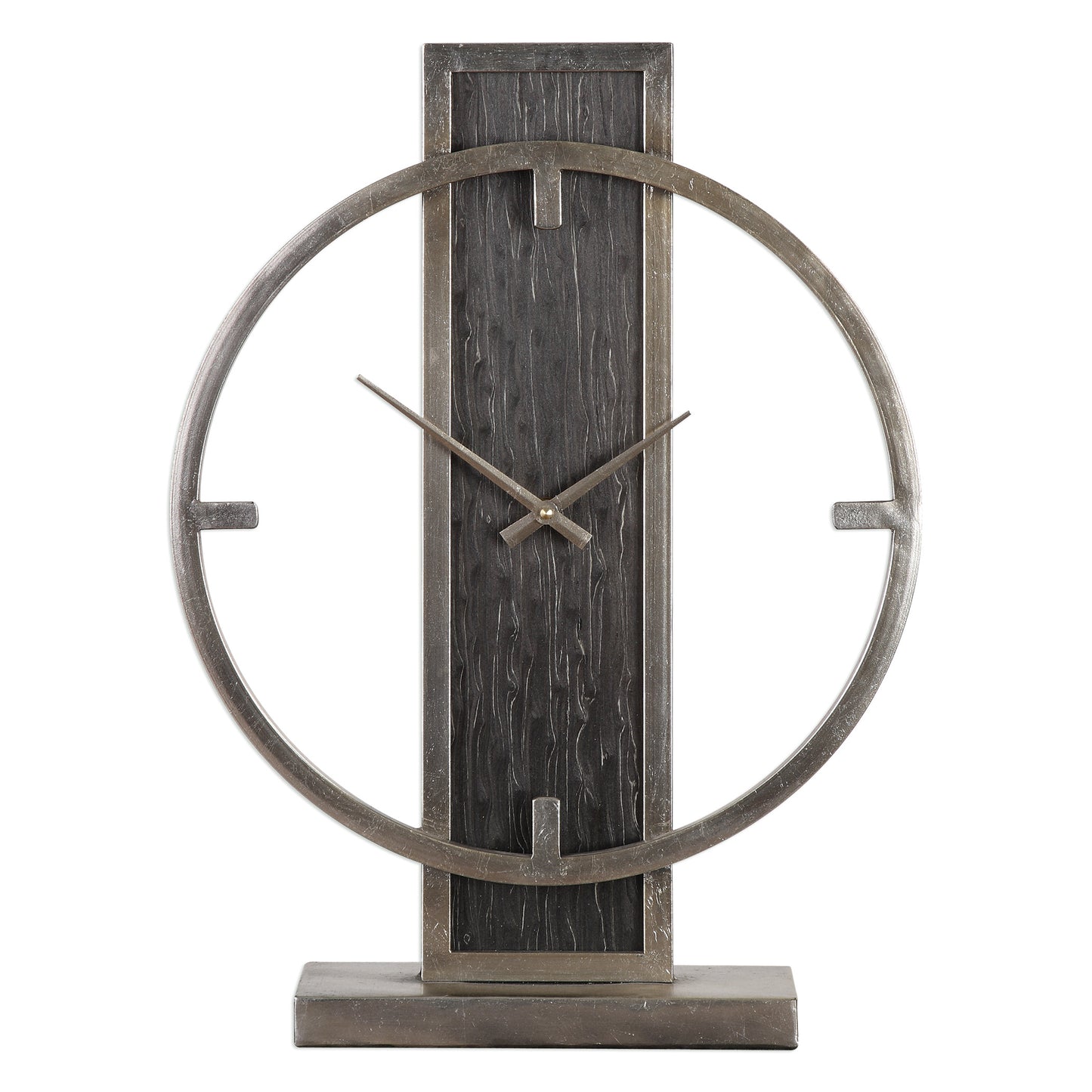 Uttermost 06443 Nico Modern Desk Clock