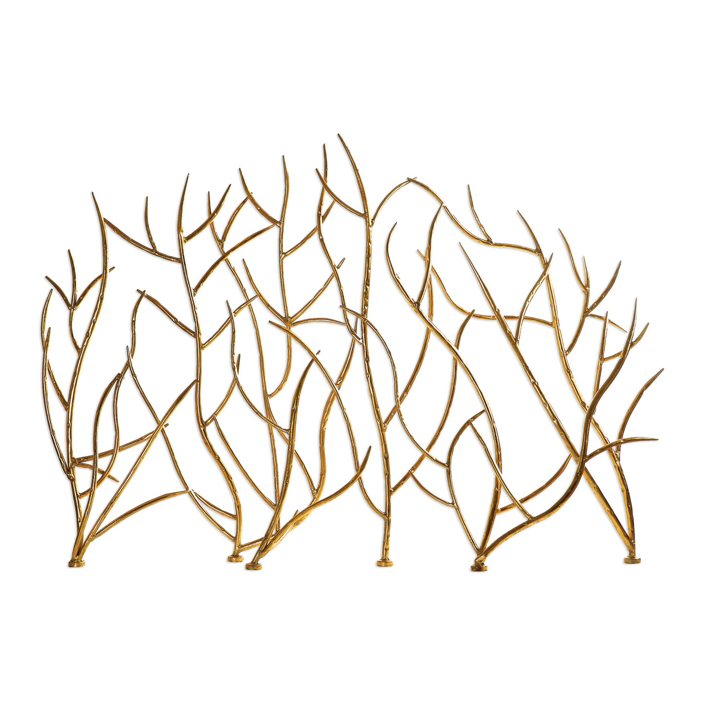 Uttermost 18796 Gold Branches Decorative Fireplace Screen