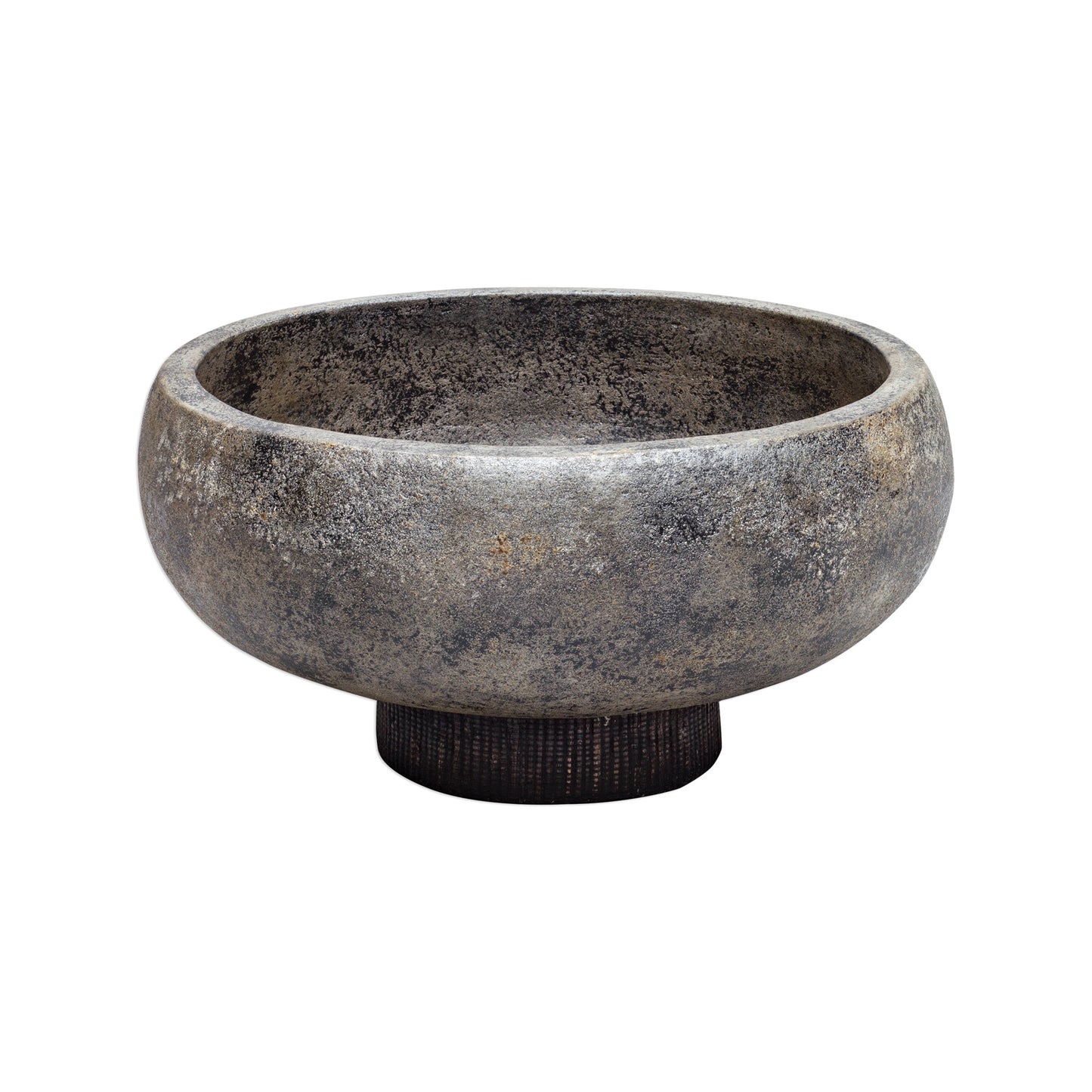 Uttermost 17107 Brixton Aged Black Bowl