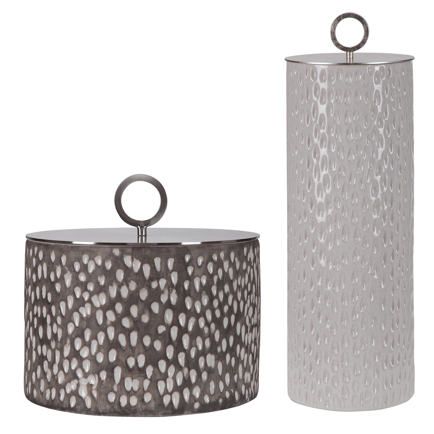 Uttermost 17766 Cyprien Ceramic Containers, S/2