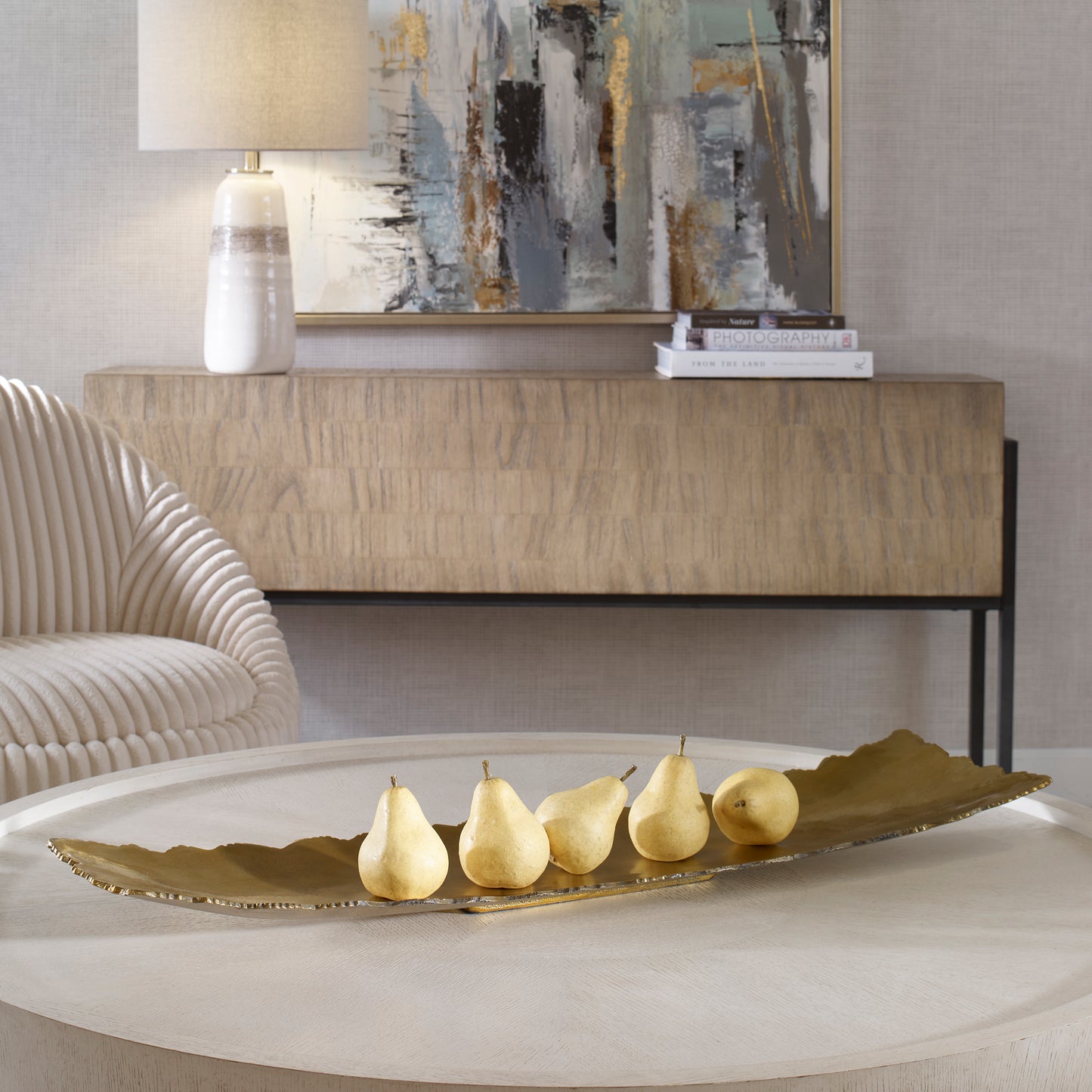 Uttermost 18002 Camilla Gold Tray