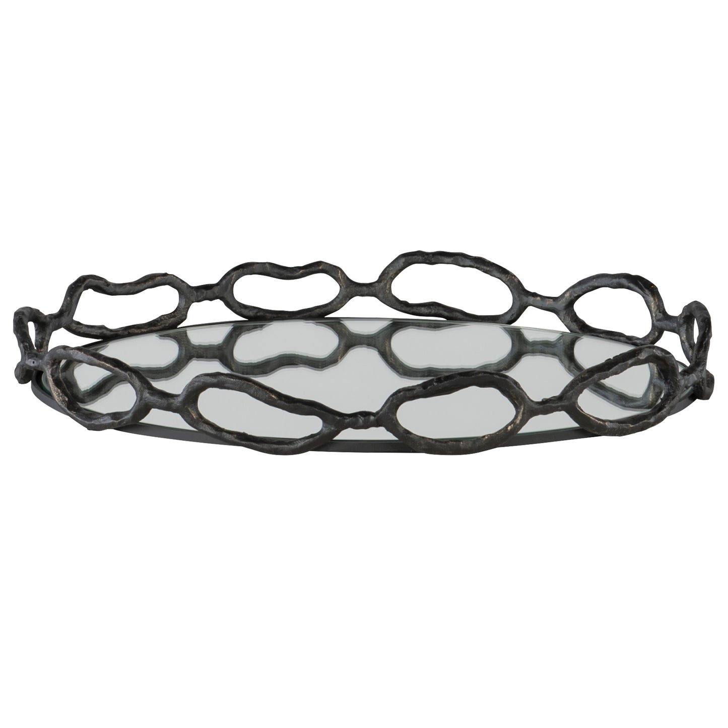 Uttermost 18000 Cable Black Chain Tray