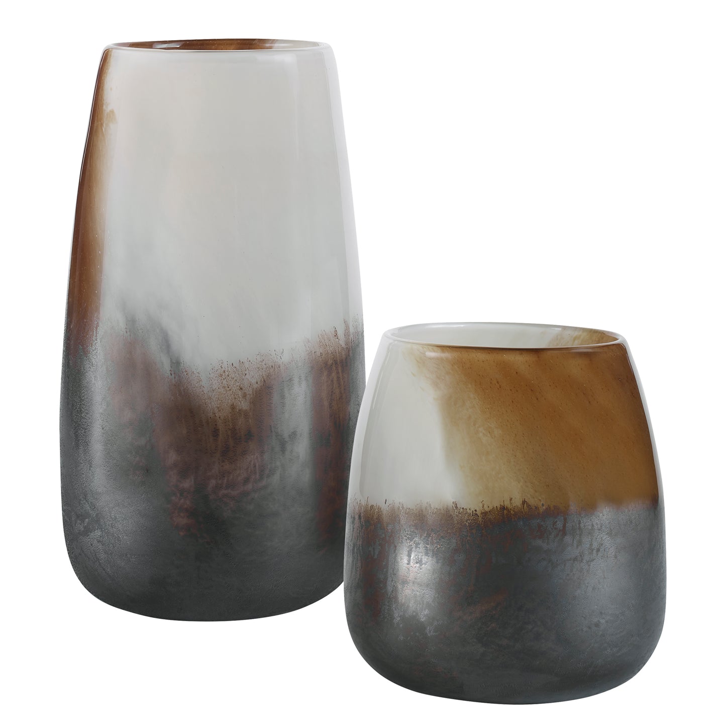 Uttermost 18047 Desert Wind Glass Vases, S/2