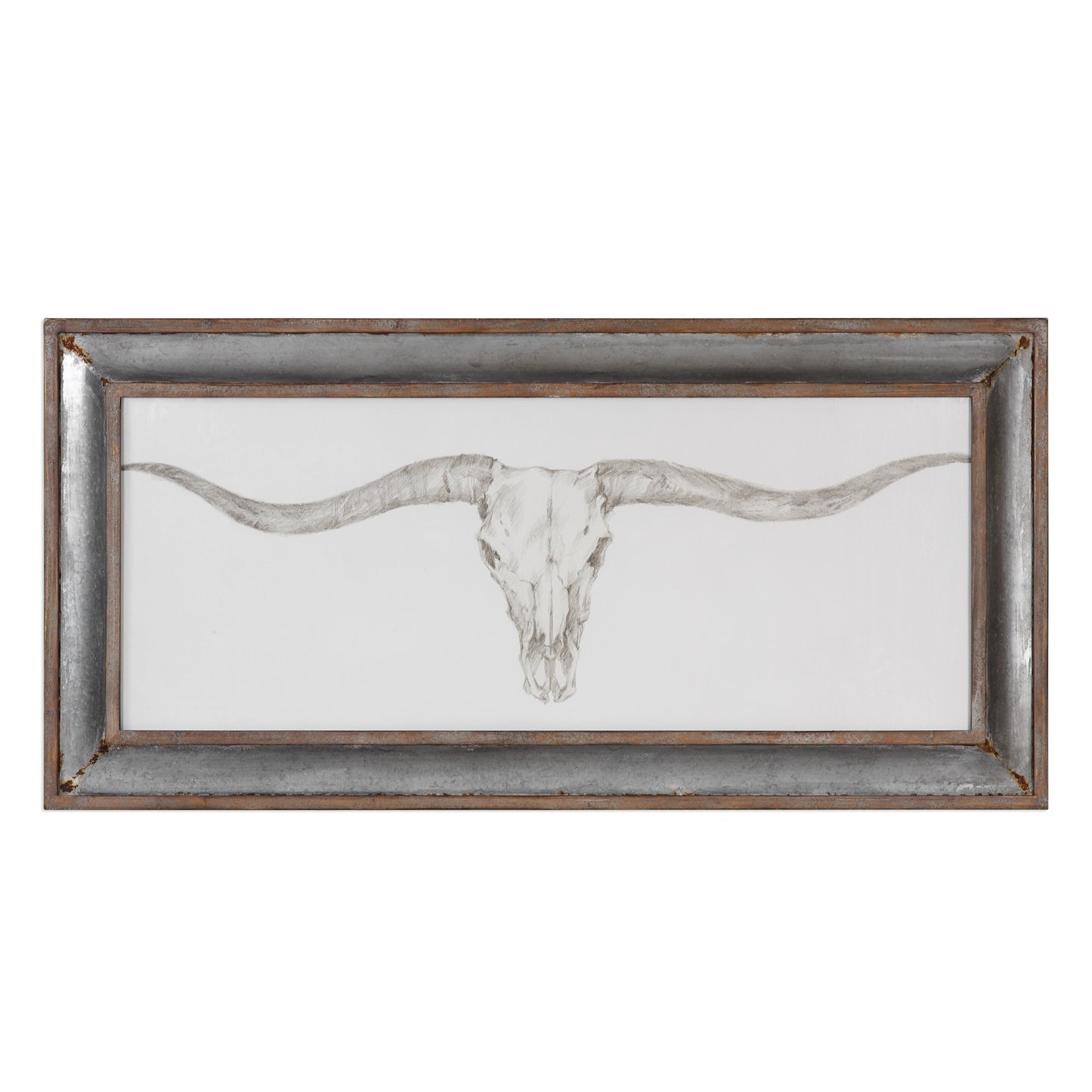 Uttermost 51106 Western Skull Mount Print