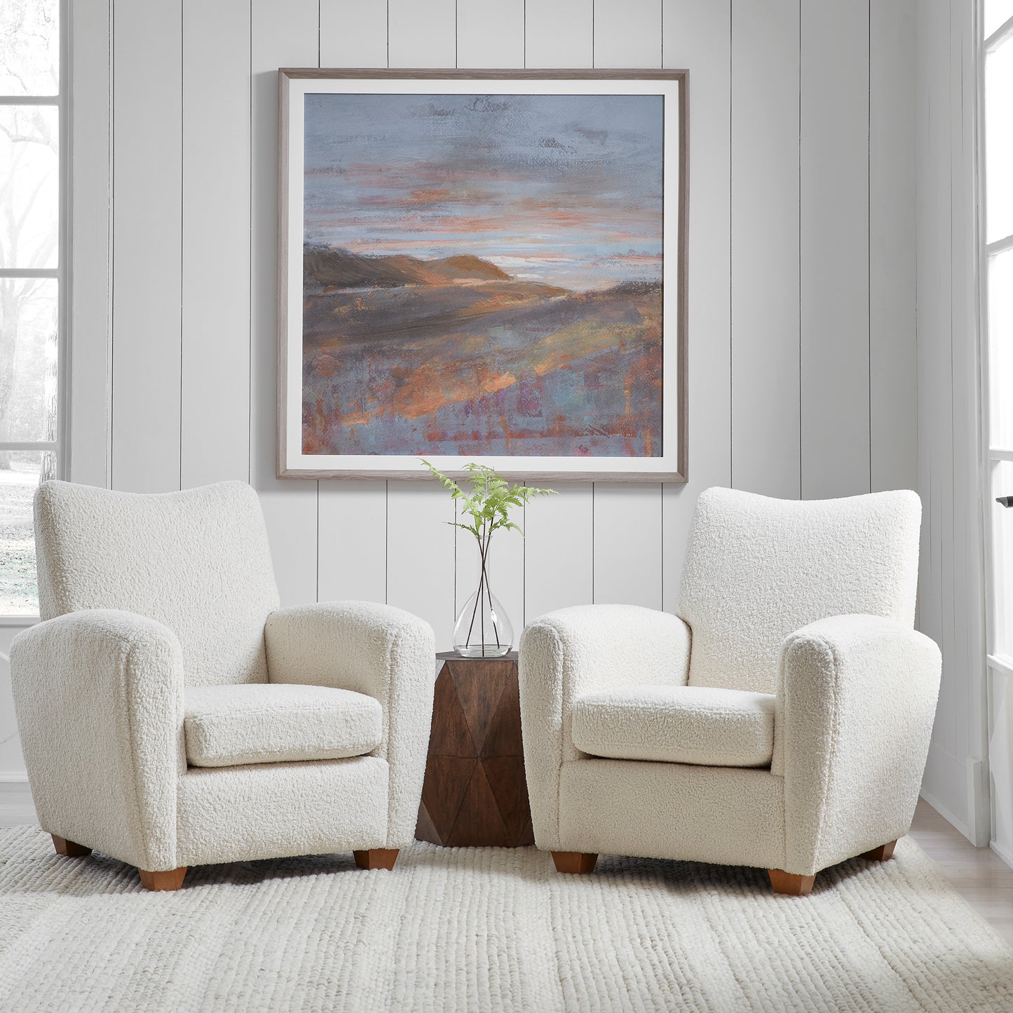 Uttermost 41452 Dawn On The Hills Framed Print