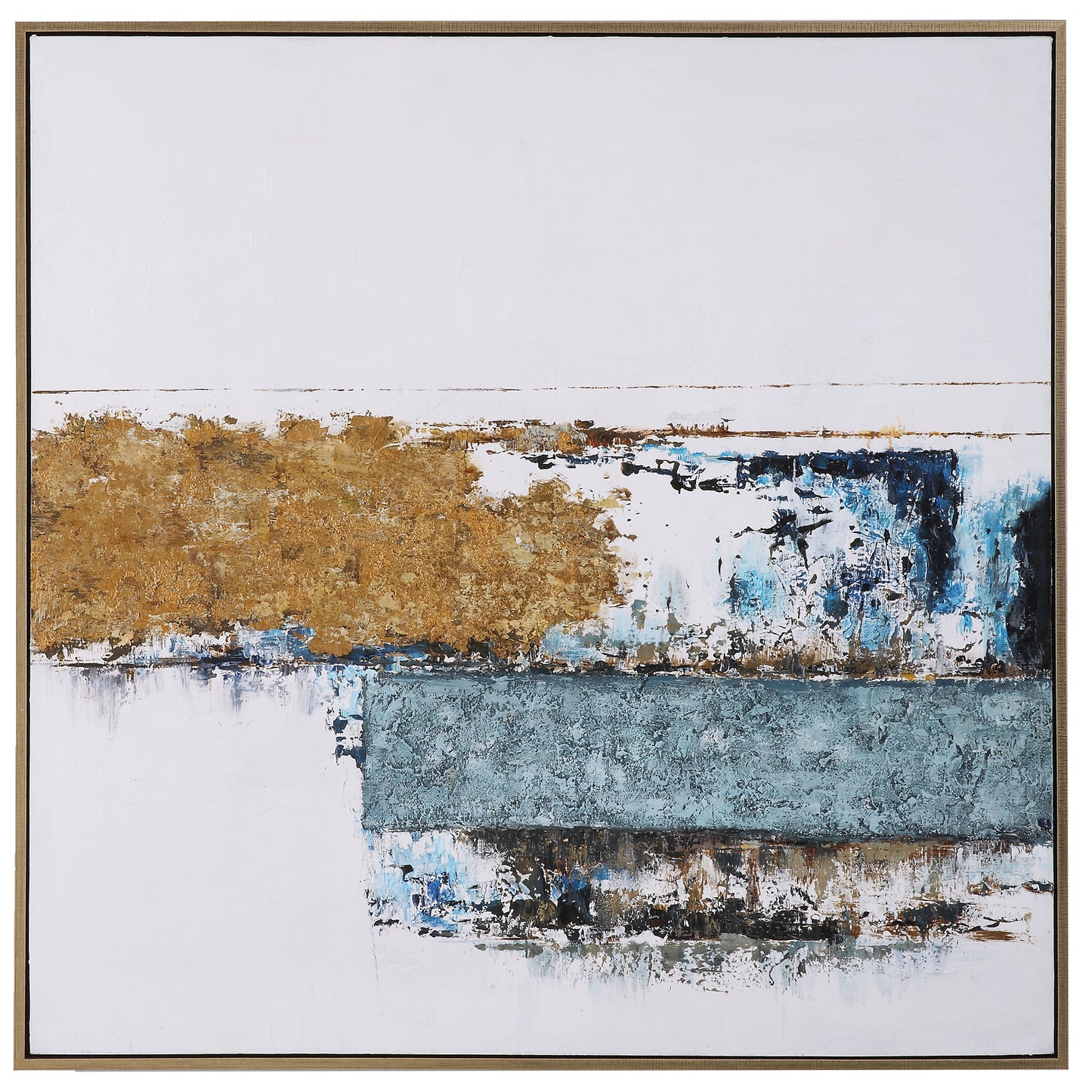 Uttermost 32280 Stacked Against Hand Painted Canvas