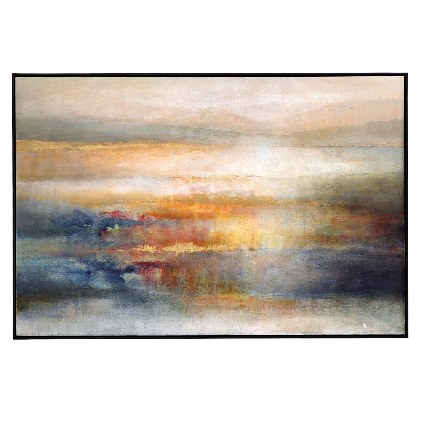 Uttermost 32286 Seafaring Dusk Hand Painted Abstract Art