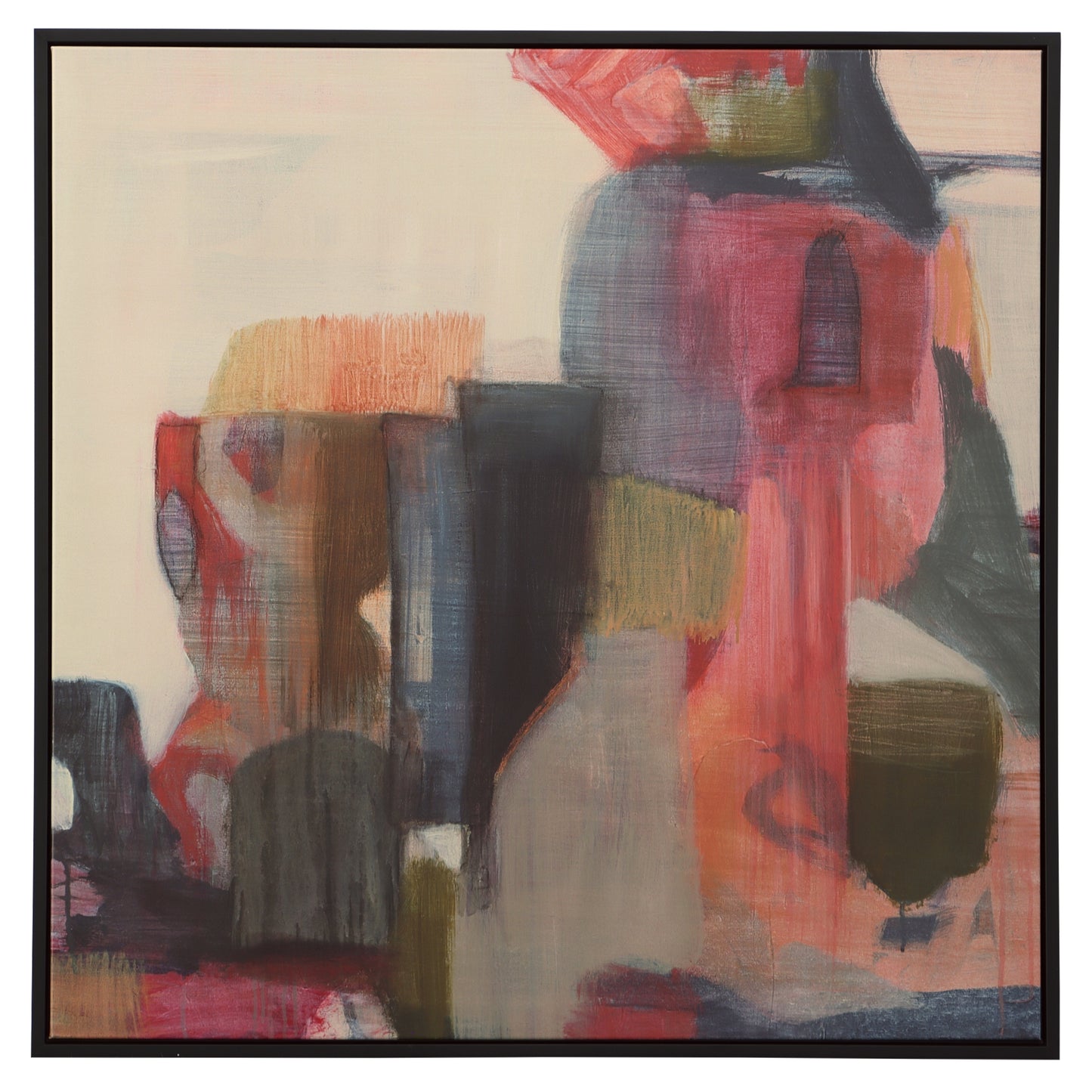 Uttermost 32308 Geranium And Ginger Abstract Art