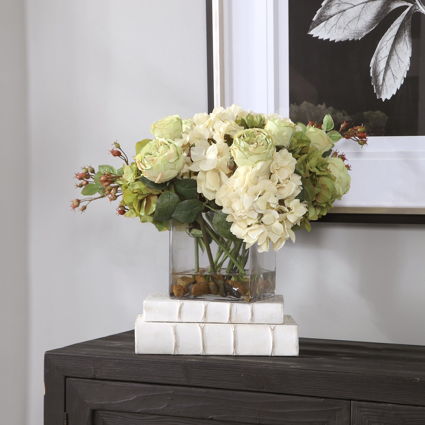 Uttermost 60155 Cecily Hydrangea Bouquet