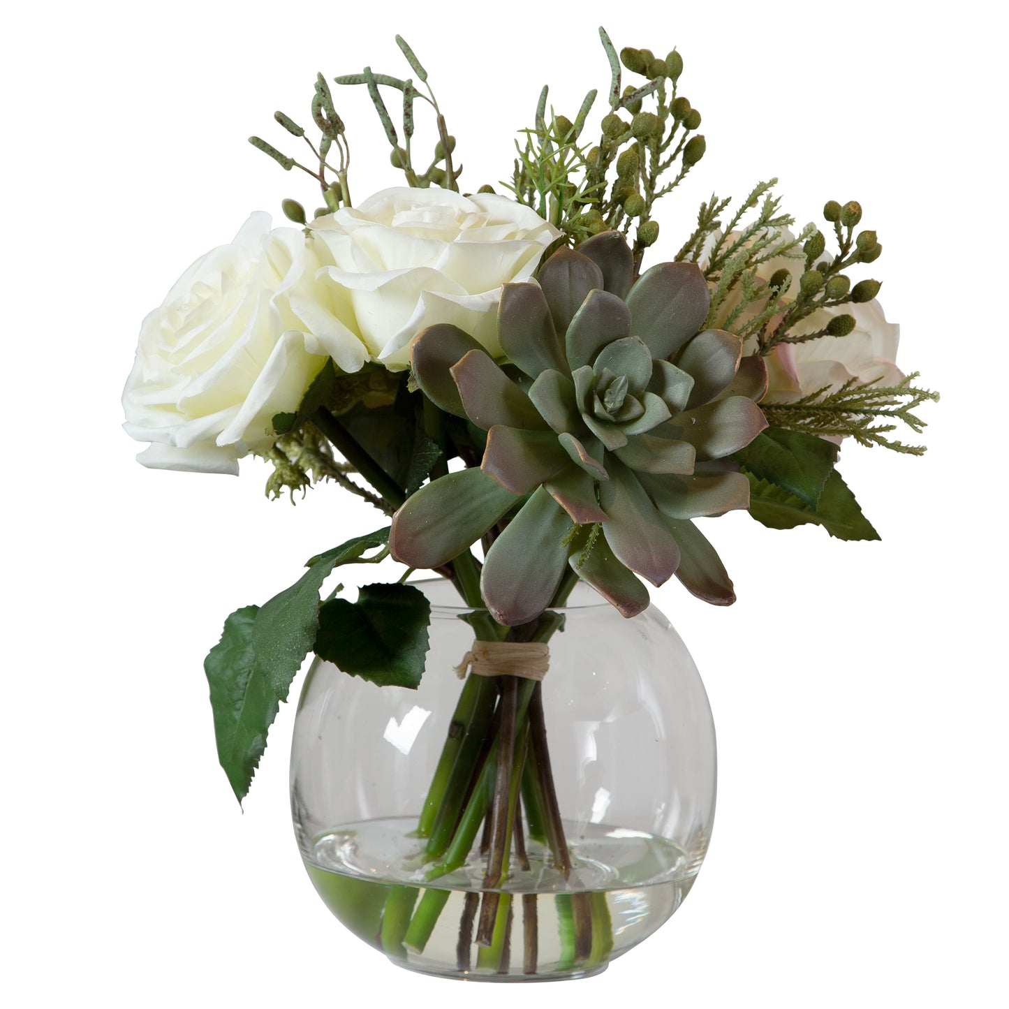 Uttermost 60182 Belmonte Floral Bouquet & Vase