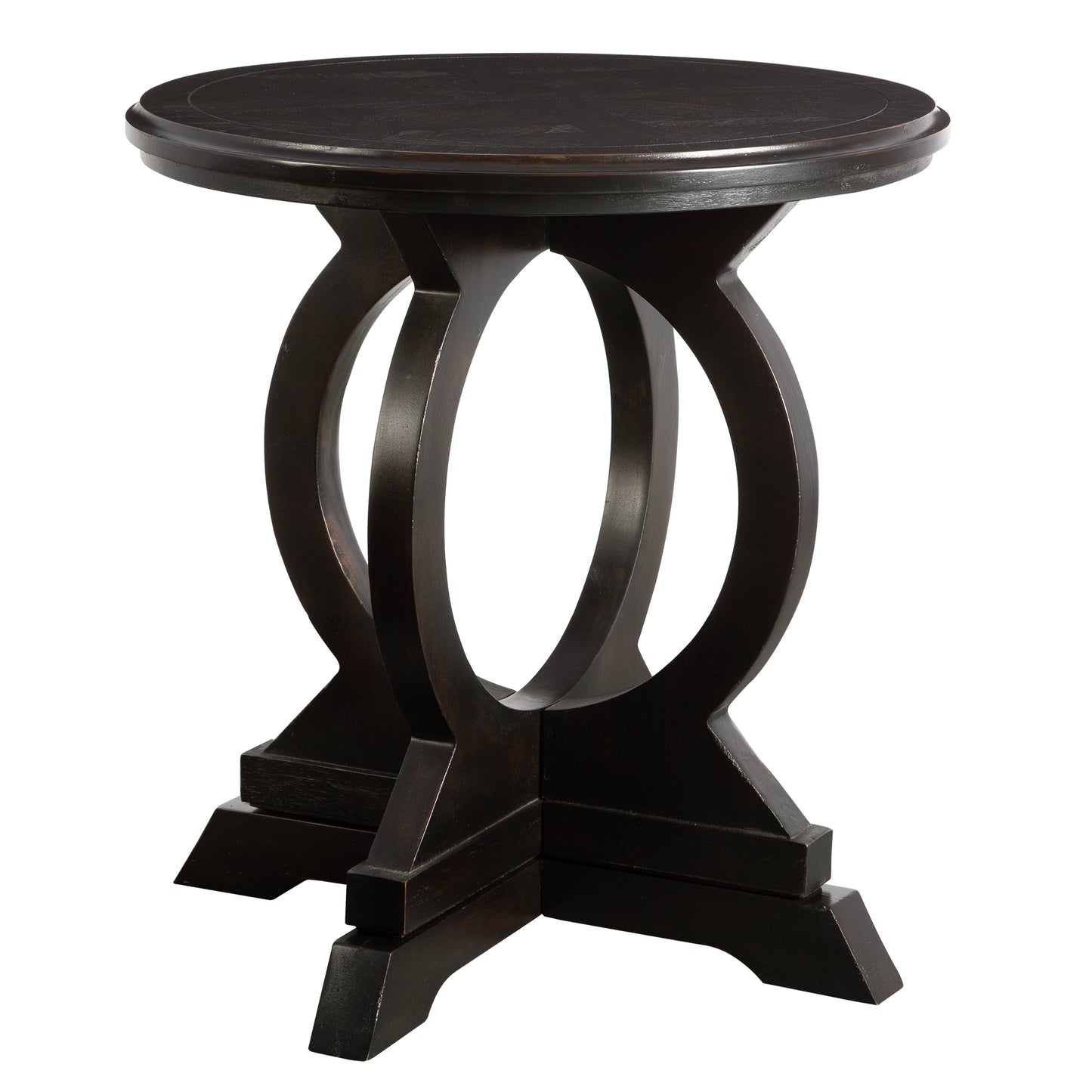 Uttermost 25630 Maiva Black Side Table