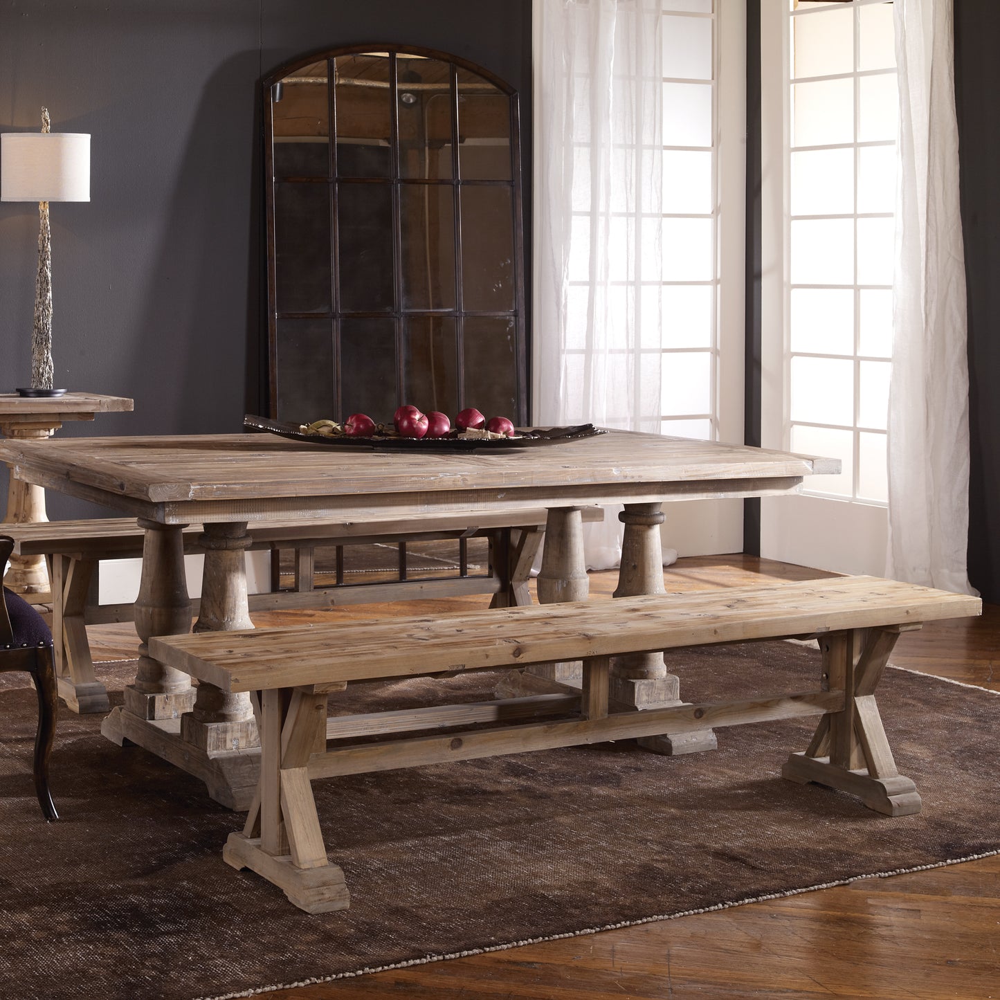 Uttermost 24558 Stratford Salvaged Wood Bench