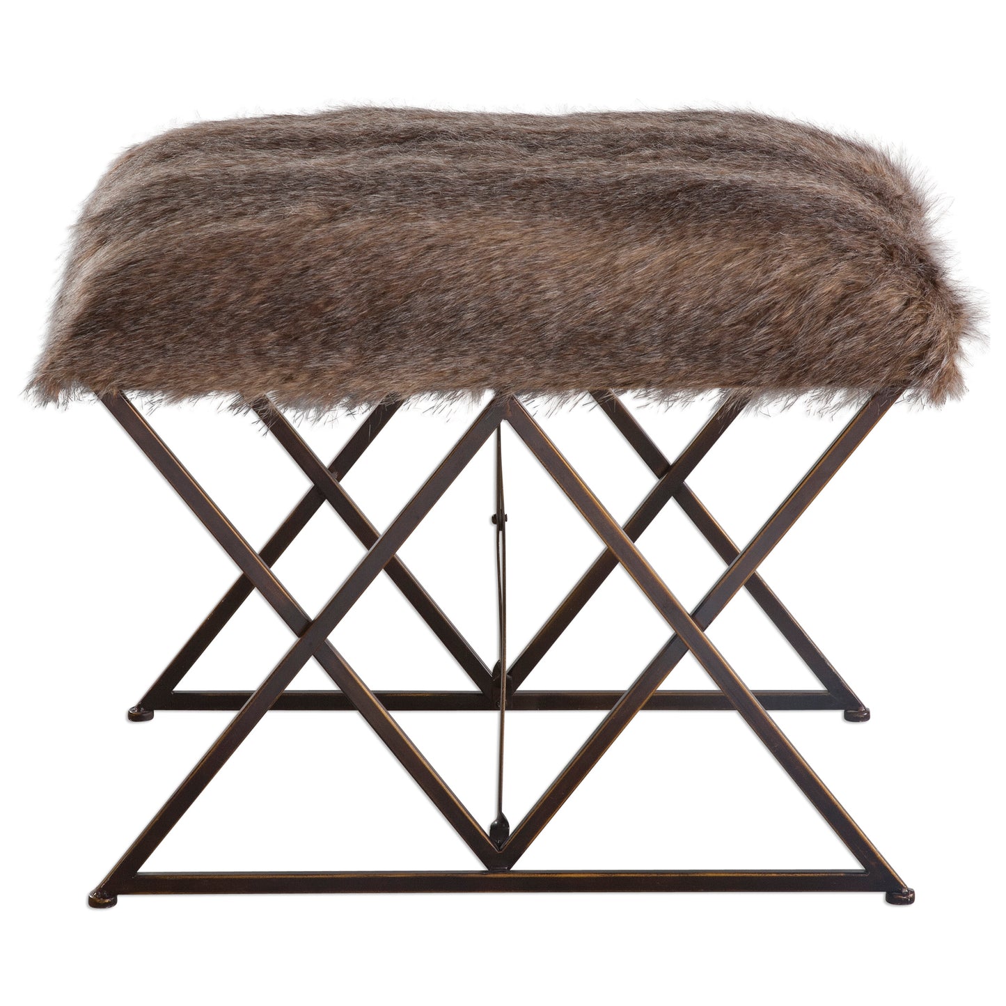 Uttermost 23277 Brannen Plush Small Bench