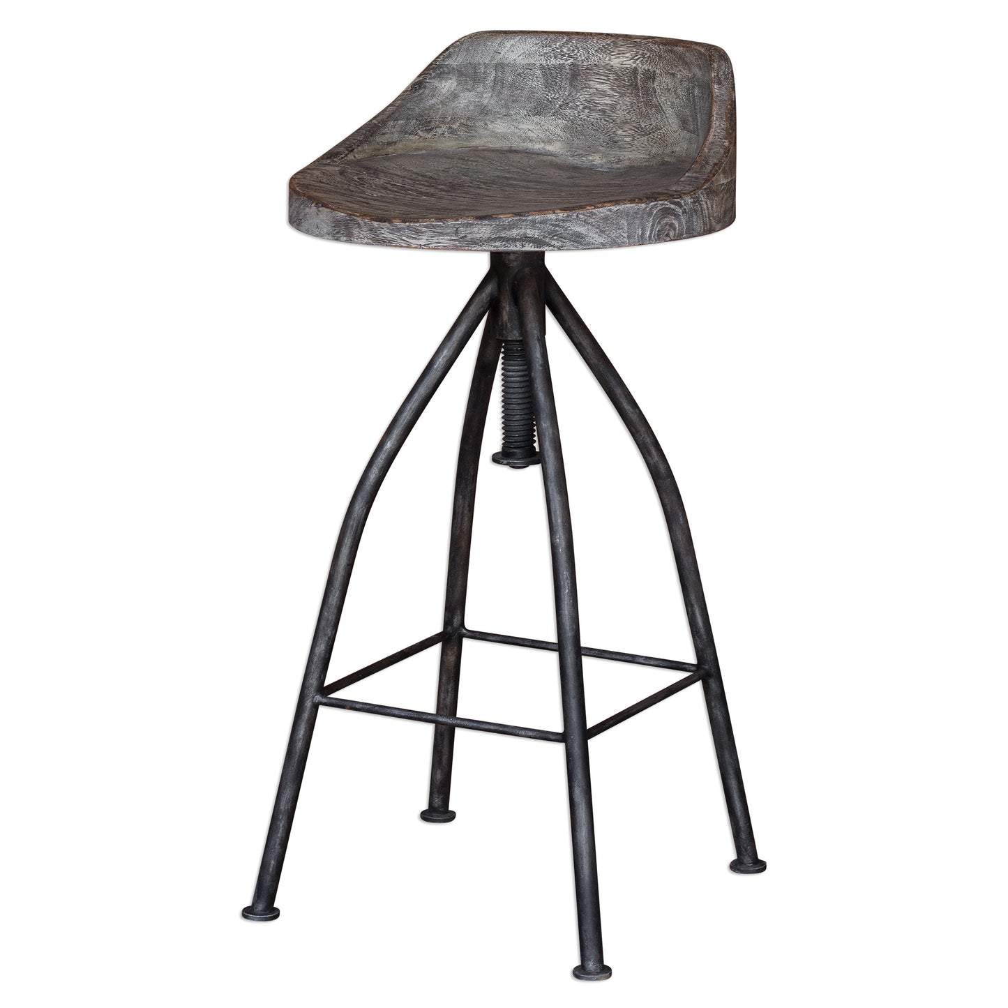 Uttermost 25726 Kairu Wooden Bar Stool