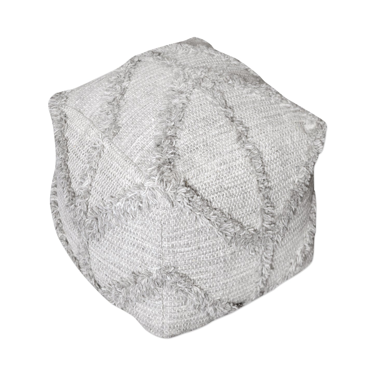 Uttermost 23957 Olfen Gray Pouf