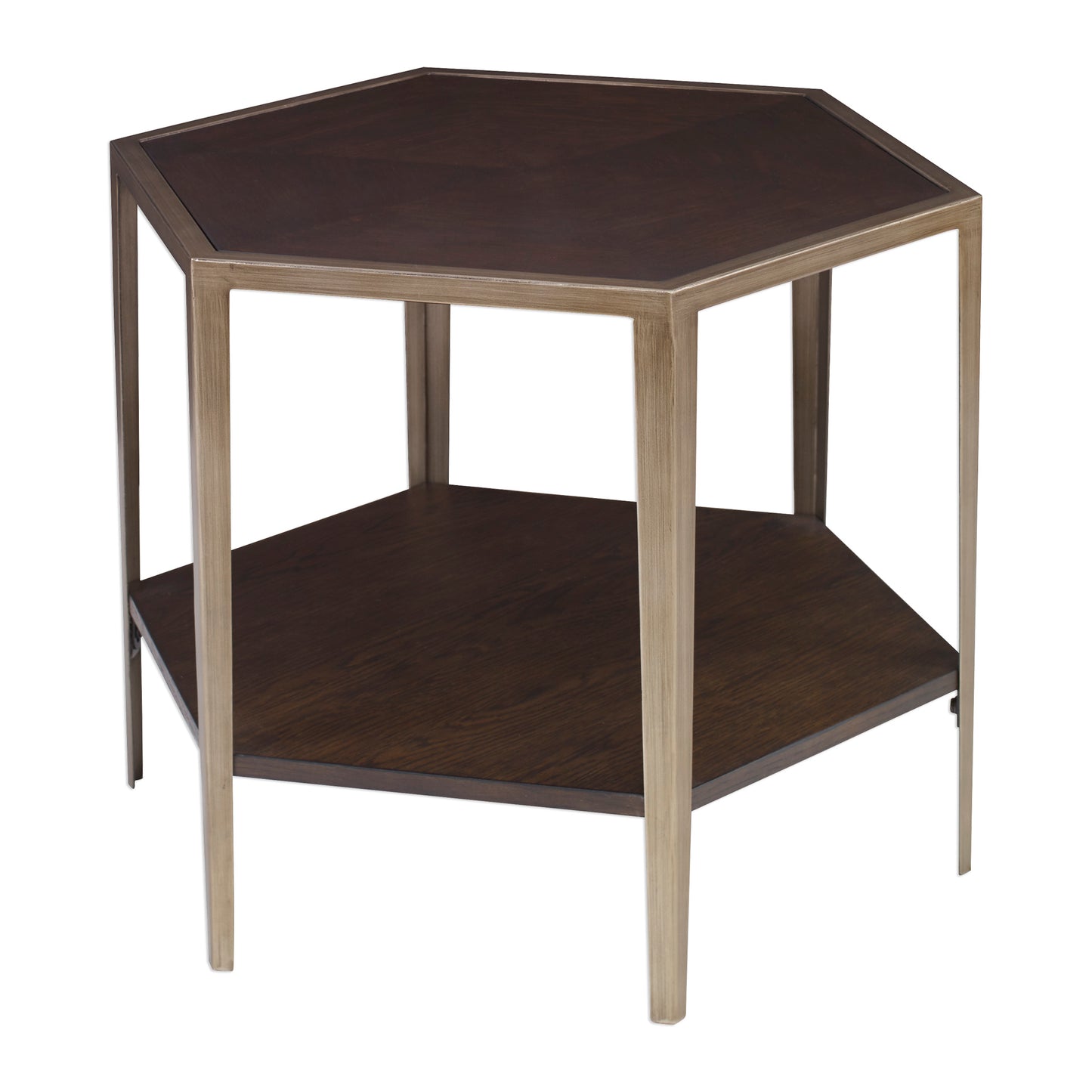 Uttermost 25314 Alicia Geometric Accent Table