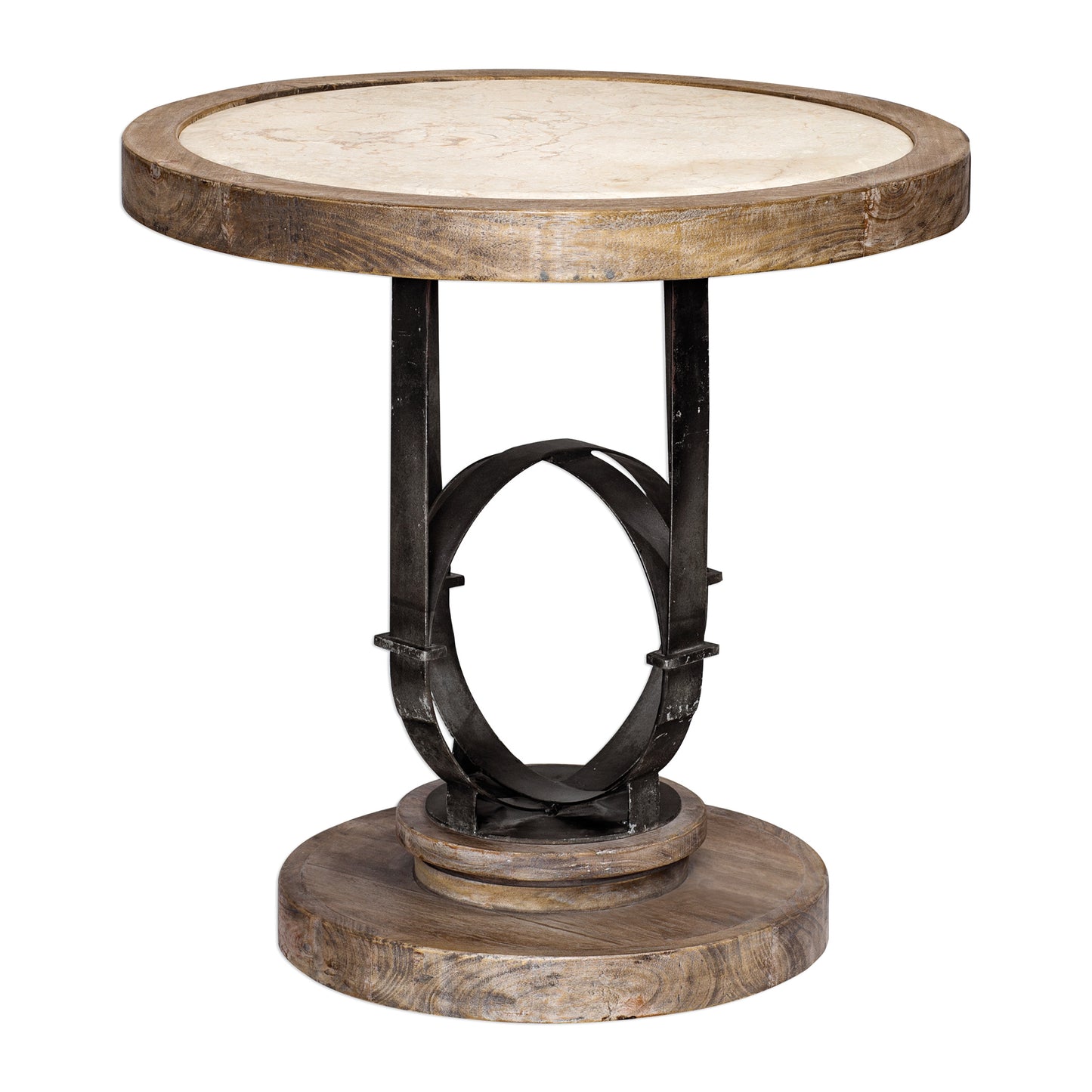 Uttermost 25841 Sydney Light Oak Side Table
