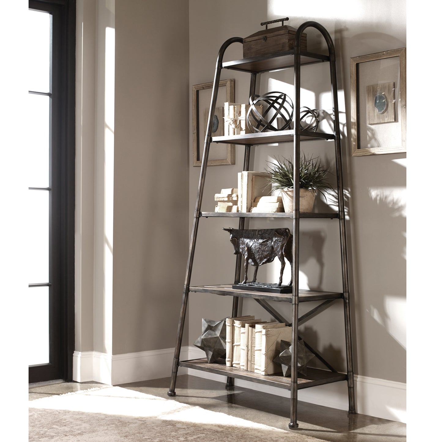 Uttermost 25321 Zosar Urban Industrial Etagere