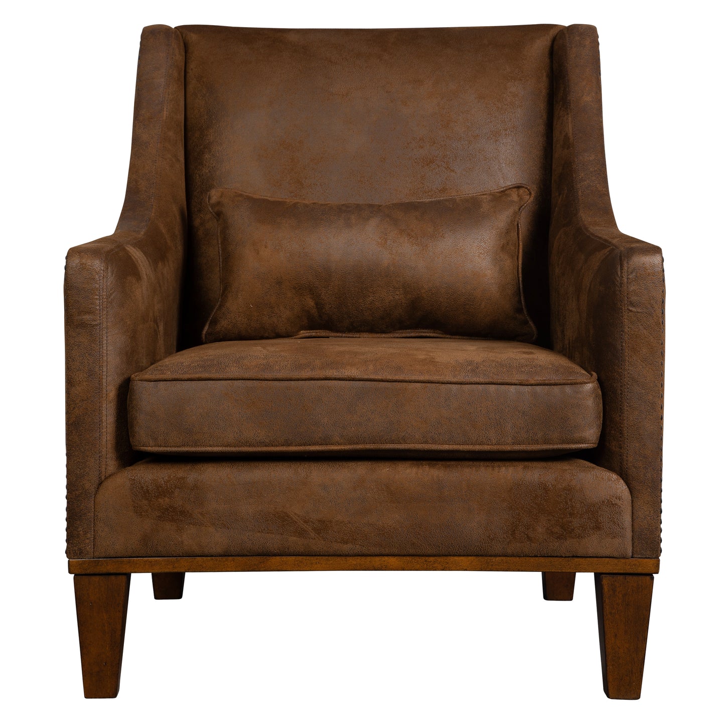 Uttermost 23030 Clay Leather Armchair