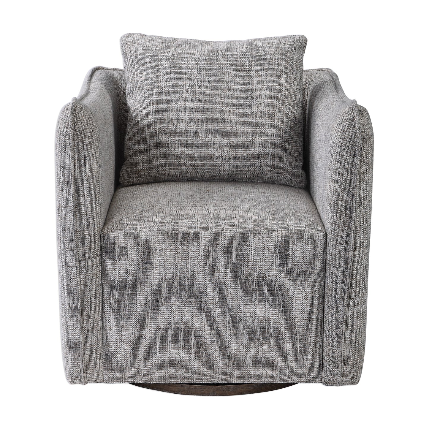 Uttermost 23492 Corben Gray Swivel Chair