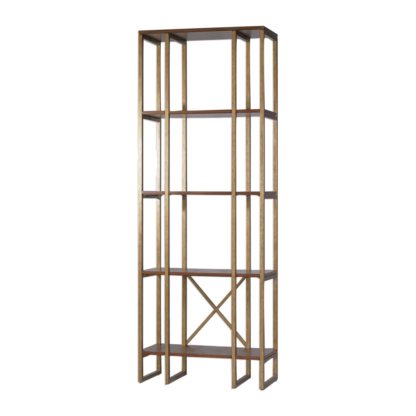 Uttermost 25347 Karishma Antique Gold Etagere