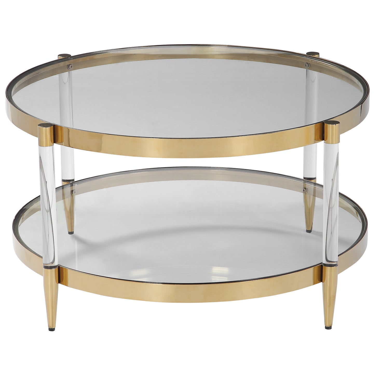Uttermost 24895 Kellen Glass Coffee Table