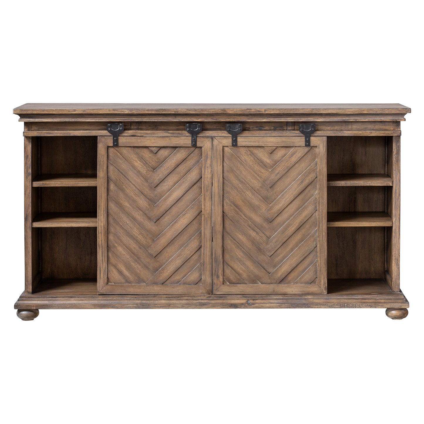 Uttermost 25445 Primalia Barn Door Media Console