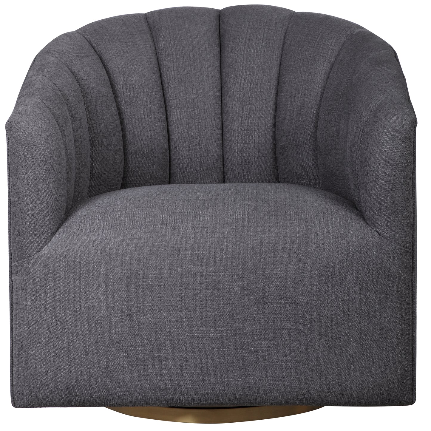 Uttermost 23536 Cuthbert Modern Swivel Chair