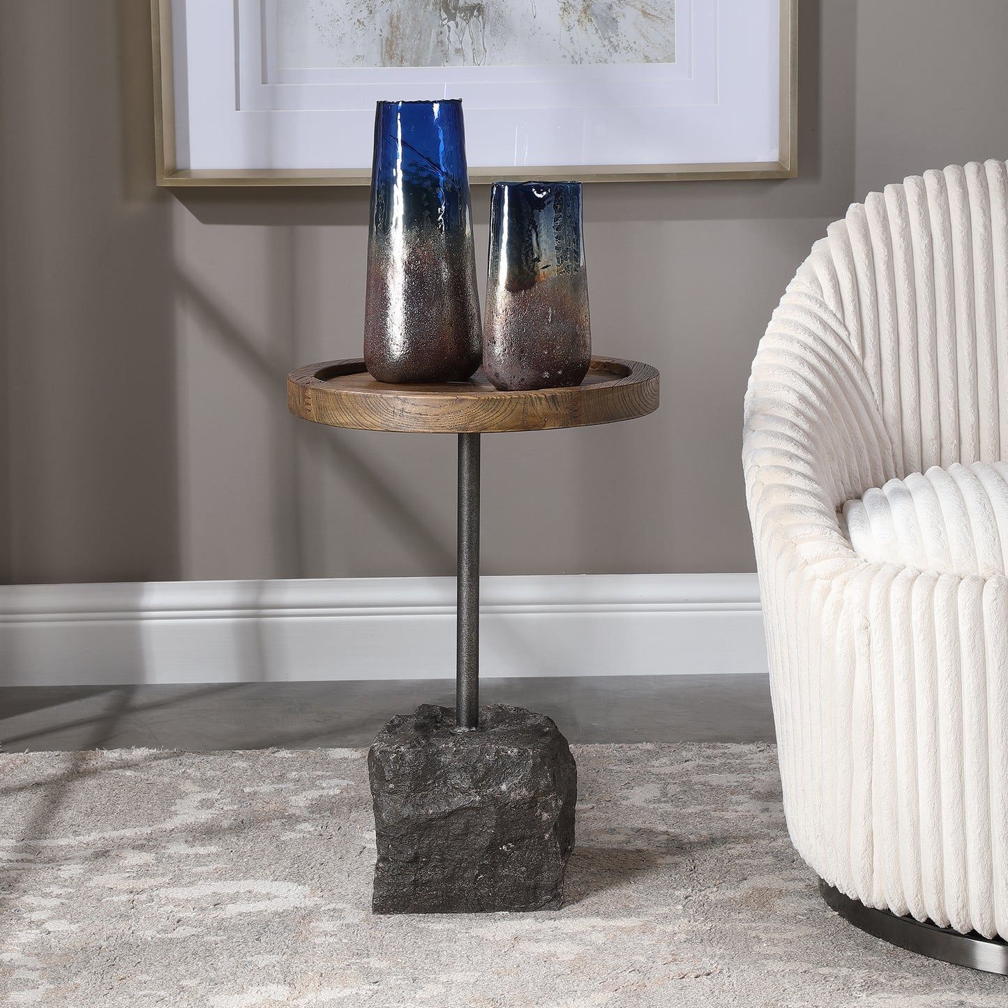 Uttermost 24992 Horton Rustic Accent Table