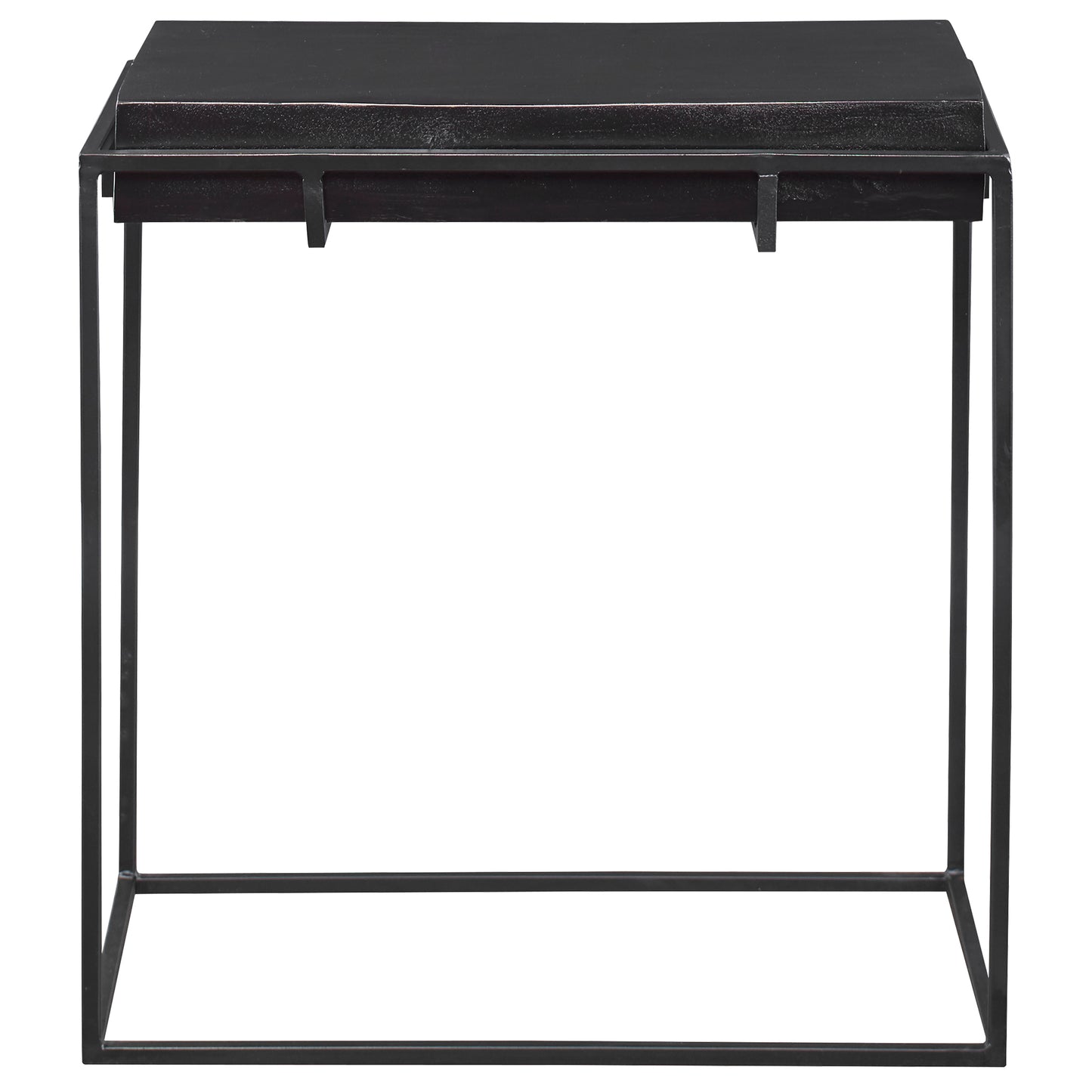 Uttermost 25106 Telone Modern Black Side Table