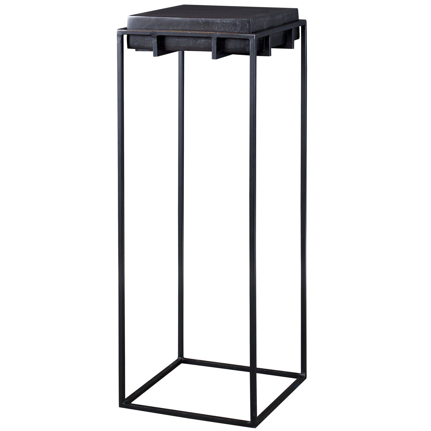 Uttermost 25107 Telone Black Large Pedestal